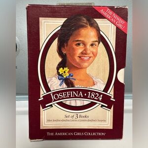 American Girl Josefina 1824 Book Set in Red Box with White Artwork